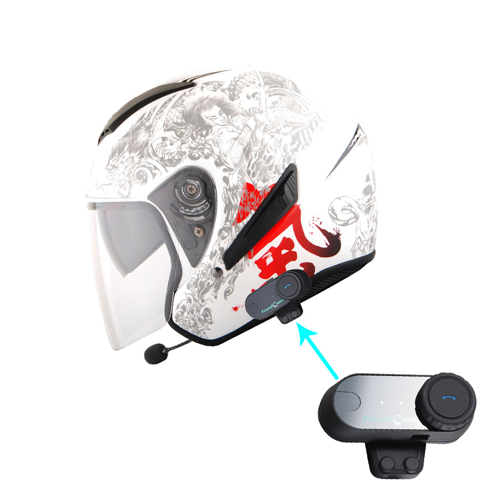 bluetooth motorcycle helmet uk 1Storm Motorcycle Open Face Fiber Glass Dual Visor Helmet HB_609 Scoot