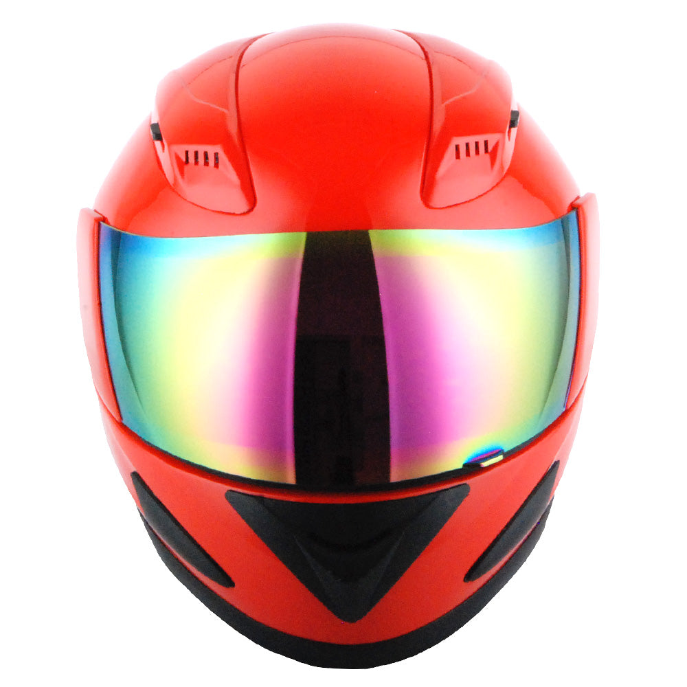 1Storm Motorcycle Bike Full Face Helmet Mechanic HJDJ11 + Motorcycle Bluetooth Headset