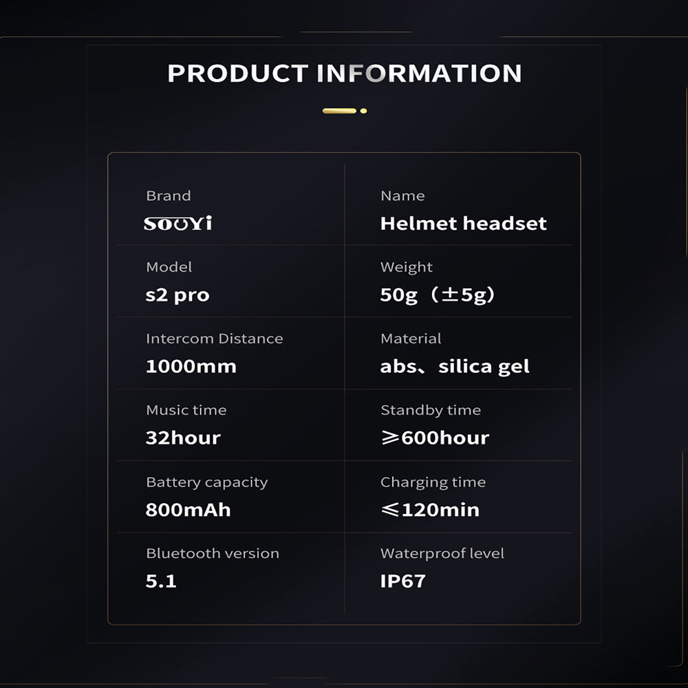 Martian Motocycle Helmet Wireless Waterproof Bluetooth Headset BlueT-S2 /6 Riders Intercom/1000M Intercom/FM Radio/Moto Biking & Skiiing/2 in 1 Microphone/