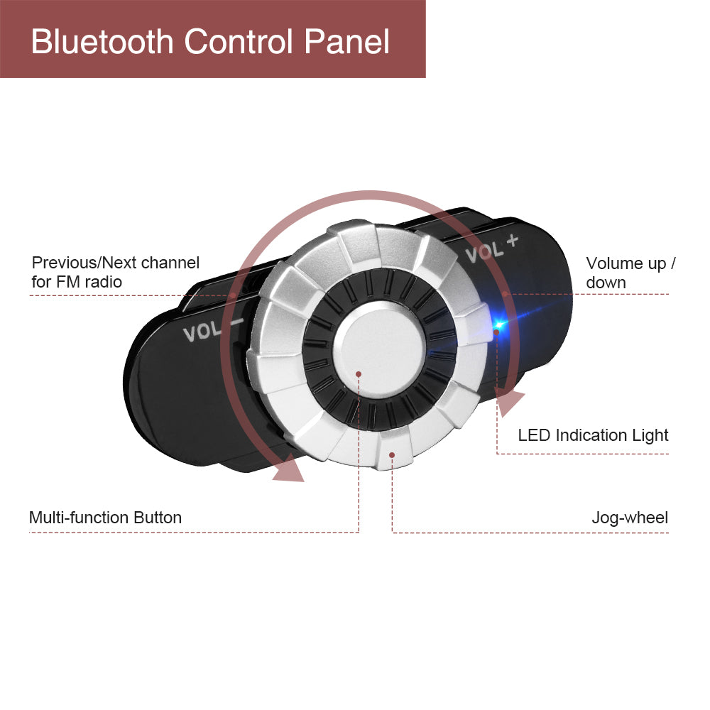 Martian Motorcycle Bluetooth Helmet Full Face Dual Visor with Bluetooth Headset 6 Riders intercom & 1000 Meter Communication: HM_BFULLFACE + Premium Leather Gloves