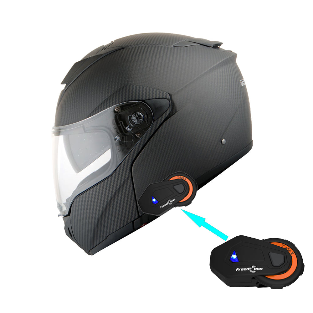connex bluetooth modular motorcycle helmet K1 Colorwave The Impulse is designed for both men and women and is available in a matte black color in size XL. Bluetooth Helmet