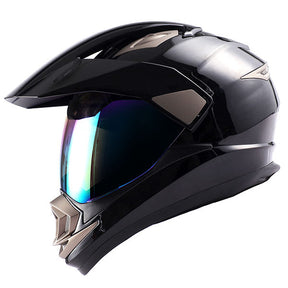 1Storm Dual Sport Helmet Motorcycle HGXP14A Full Face Motocross Off Road Bike + Motorcycle Bluetooth Headset