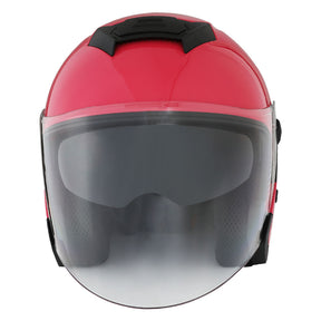 1Storm Motorcycle Open Face Helmet Scooter Classical Knight Bike Dual Lens/Sun Visor + Motorcycle Bluetooth Headset: HJK526