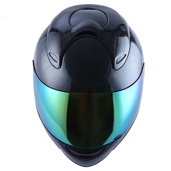 WOW Motorcycle HJM Street Bike Full Face Helmet + Motorcycle Bluetooth Headset