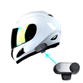 WOW Motorcycle HJM Street Bike Full Face Helmet + Motorcycle Bluetooth Headset