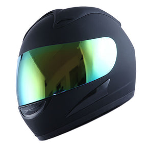 WOW Motorcycle HJM Street Bike Full Face Helmet + Motorcycle Bluetooth Headset