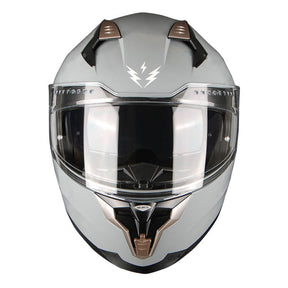 1Storm Motorcycle Modular Full Face Helmet DOT Adults Street Bike  Flip up Dual Visor Sun Inner Shield Anti Fog Pinlock Shield + Motorcycle Bluetooth Headset