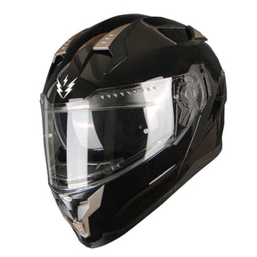 1Storm Motorcycle Modular Full Face Helmet DOT Adults Street Bike  Flip up Dual Visor Sun Inner Shield Anti Fog Pinlock Shield + Motorcycle Bluetooth Headset