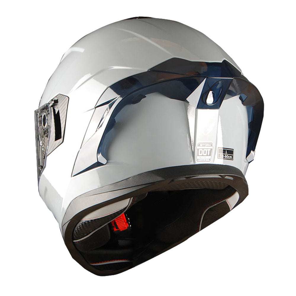 1Storm Motorcycle Full Face Helmet Dual Lens/Sun Visor + Motorcycle Bl 1Storm Motorcycle Full Face Helmet Dual Lens/Sun Visor + Motorcycle Bl