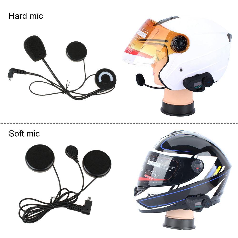 FreedConn KY-Pro Motocycle Helmet Waterproof and Wireless Bluetooth Headset  /FM Radio/1000M Intercom/6 Riders Intercom/ Moto Biking & Skiiing/